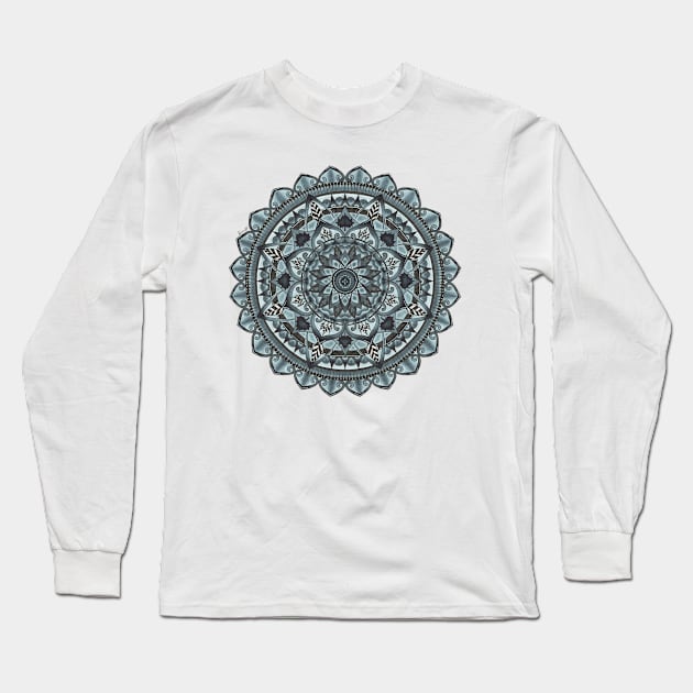 Geo Circle Long Sleeve T-Shirt by SamuelJ